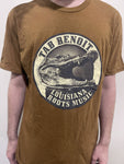 Alligator - LA Roots Music T-Shirt - Brown