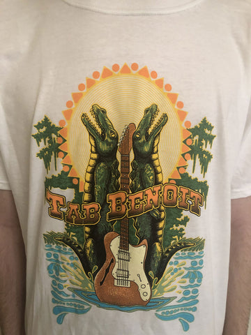 Alligator Short Sleeve T-Shirt - White